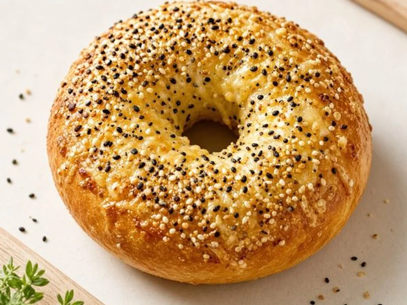 Asiago Everything Bagel - Panera Bread