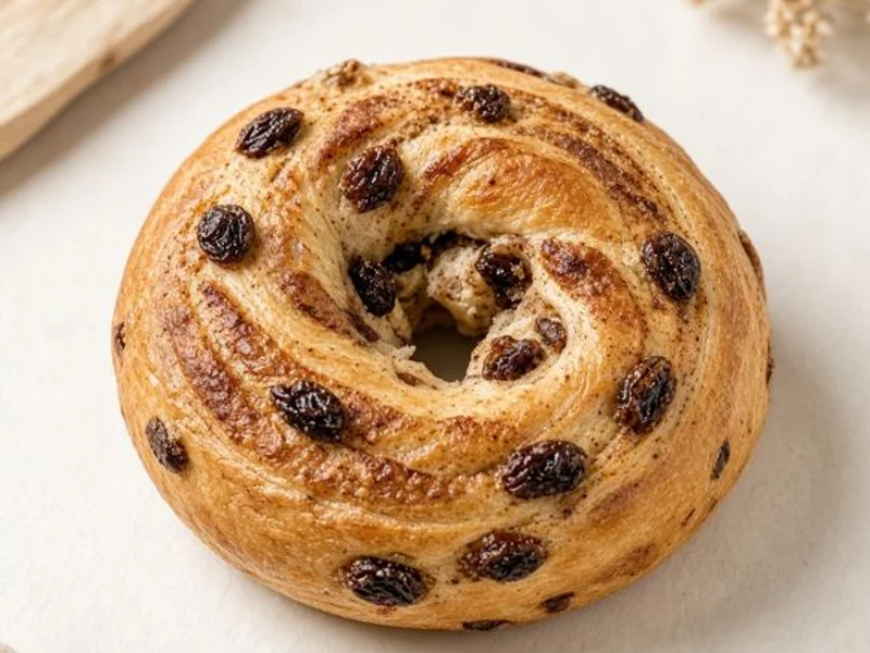 Cinnamon Swirl & Raisin Bagel - Panera Bread