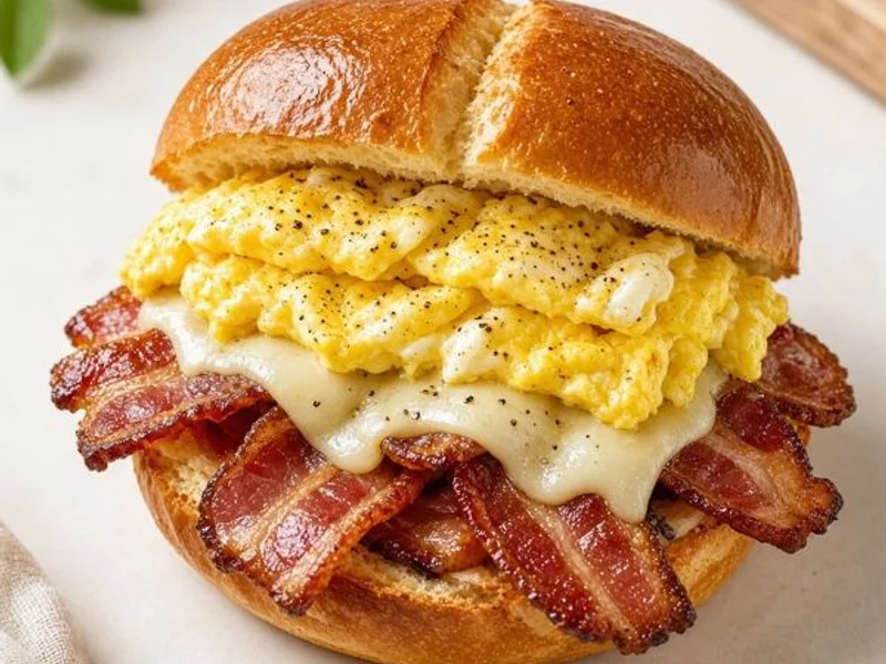 Bacon Double Take on Black Pepper Focaccia - Panera Bread