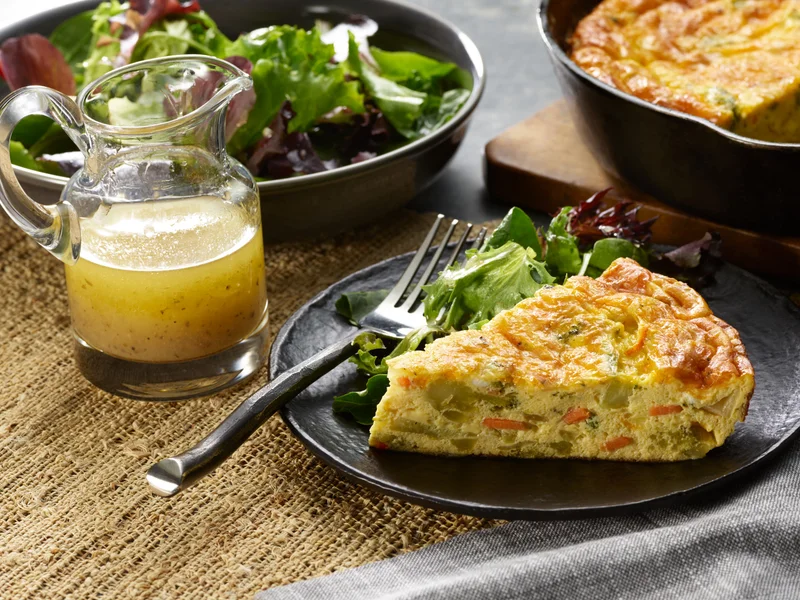 Broccoli Cheddar Crustless Frittata - Panera Bread