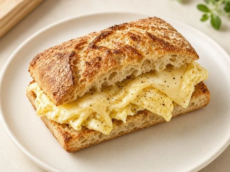 Egg & Cheese on Ciabatta - Panera Bread