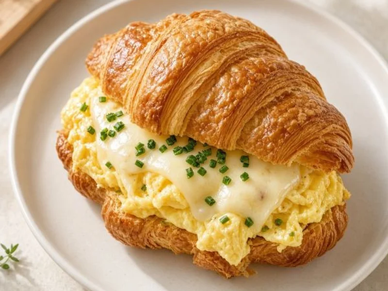 Egg & Cheese on Croissant - Panera Bread