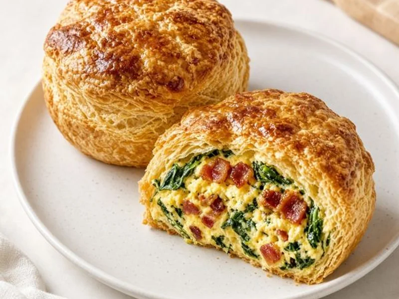 Souffle - Spinach & Bacon - Panera Bread