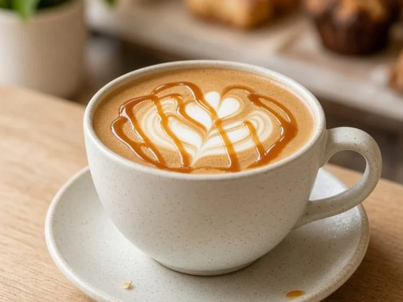 Caramel Latte - Panera Bread
