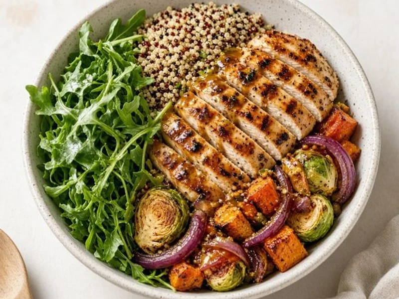 Sesame Ginger Chicken Warm Grain Bowl