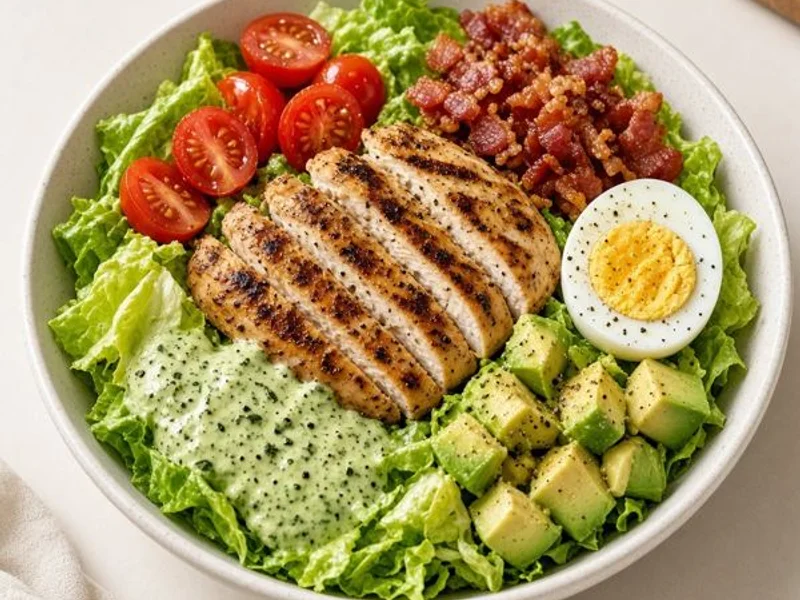 Green Goddess Cobb Salad with Chicken