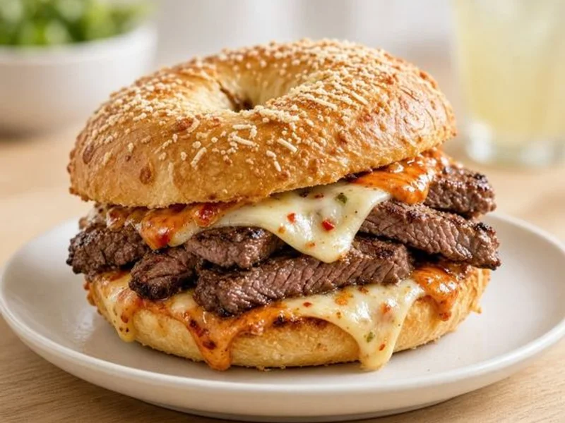 Asiago Stack - Spicy Steak