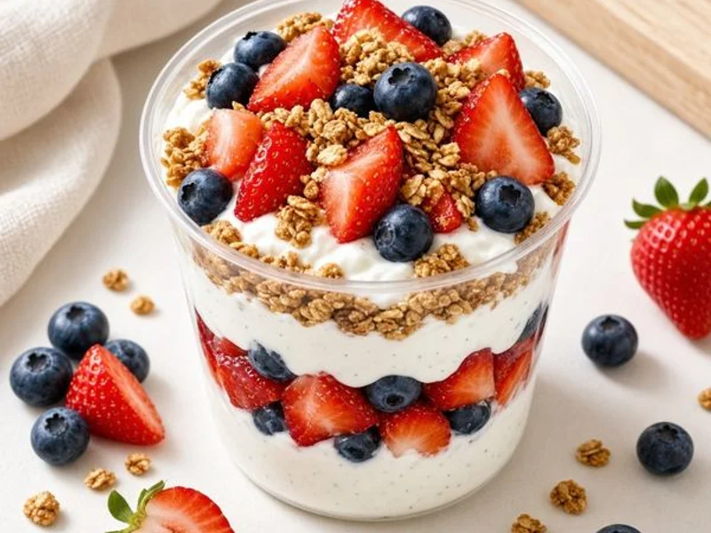 Greek Yogurt with Berries