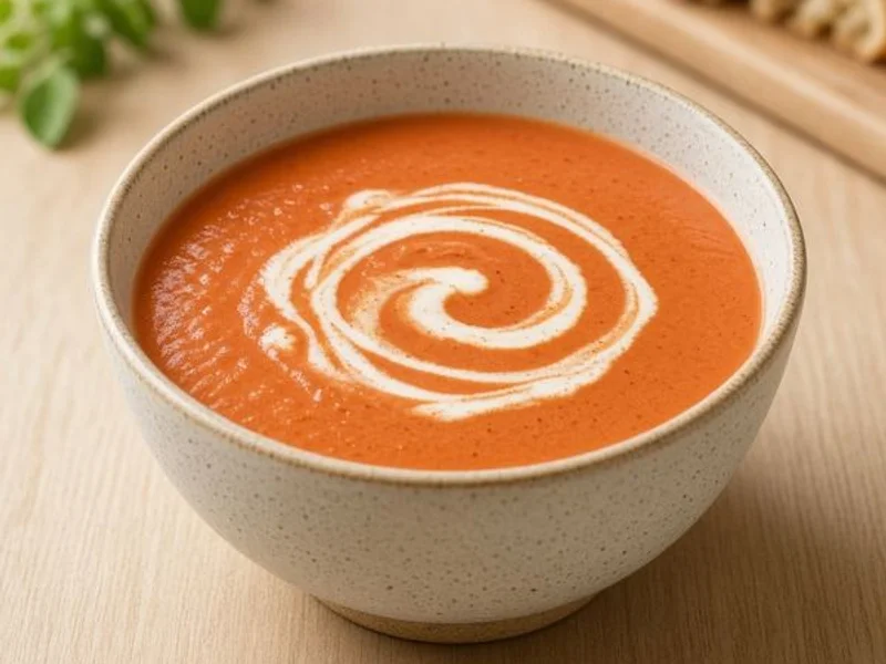 Vegetarian Creamy Tomato Soup - Panera Bread